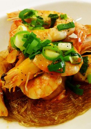 雙菇蝦煲（豆油伯純釀醬油食譜） 的食譜成品照片