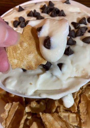 A picture of Cannoli Dip 2 Ways.
