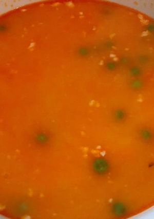 Tejes borsóleves recept fotója