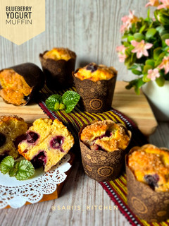 Foto resep Blueberry Yogurt Muffin