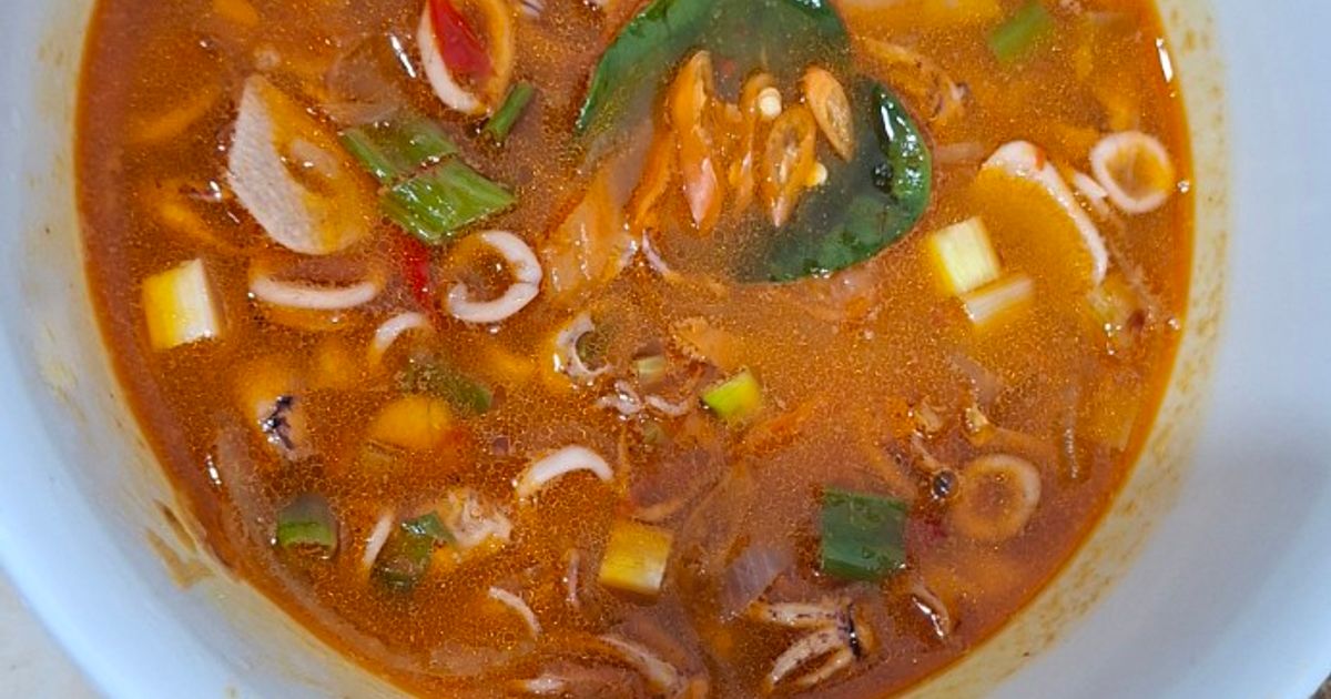 Cumi Asam Manis Pedas