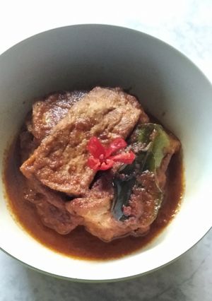 Foto resep 024.Tahu bumbu kecap