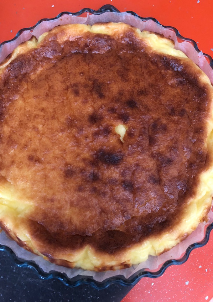 Una foto de Tarta de queso la viña