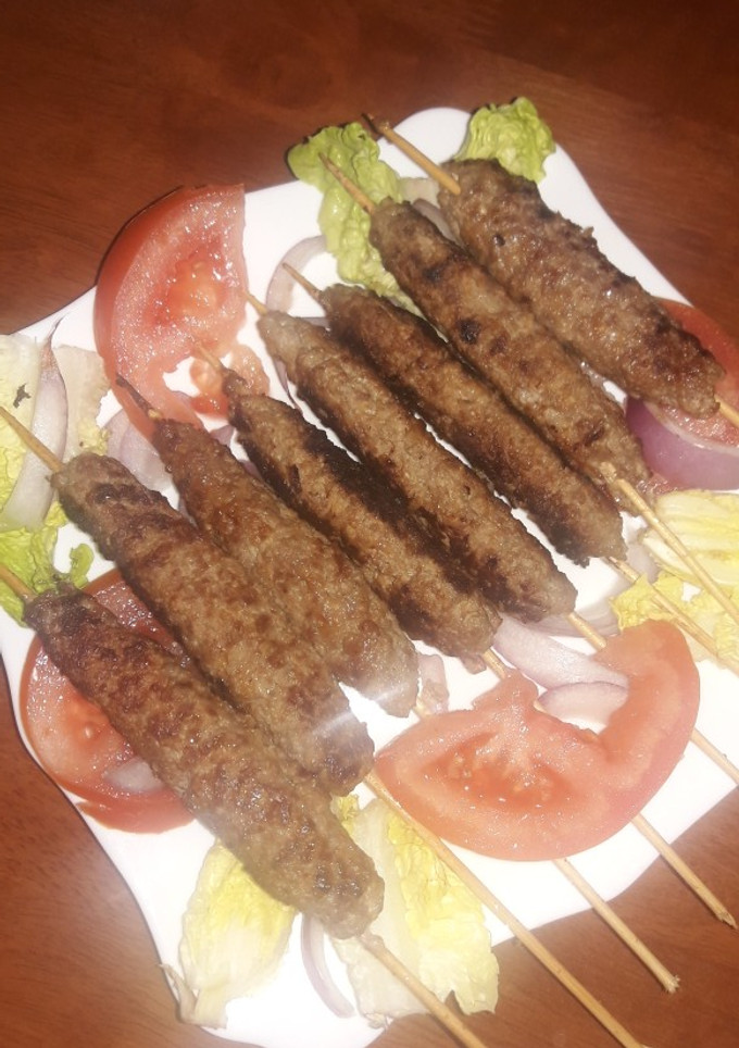 صورة لوصفة كباب باللحم المفروم