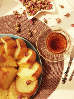 عکسی از دستور کیک ماست ساده