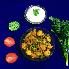 A picture of Cauliflower Curry.