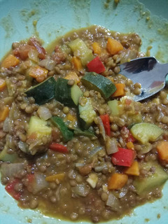 Una foto de Lentejas de verduras