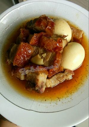 Foto resep Babi Hong / babi kecap / khau bak (non halal) ala me 🥰