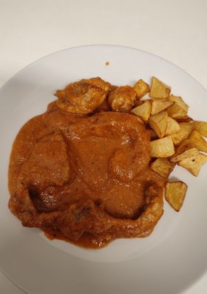 Una foto de Conejo en salsa a mi manera
