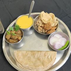 A picture of Masala soyabin.