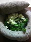 Pesto albahaca y perejil