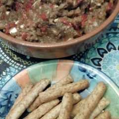 A picture of Hummus de berenjenas.
