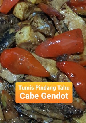Foto resep Tumis Pindang Tongkol Tahu Cabe Gendot