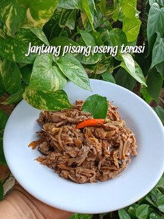 Foto resep Jantung pisang oseng terasi