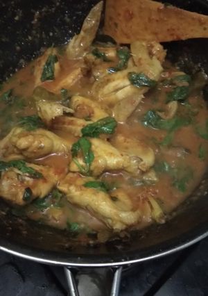 Foto resep Sayap ayam rica2 kemangi