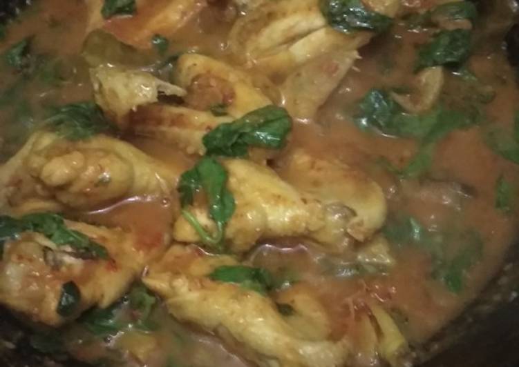 Langkah Mudah untuk Menyiapkan Sayap ayam rica2 kemangi, Enak