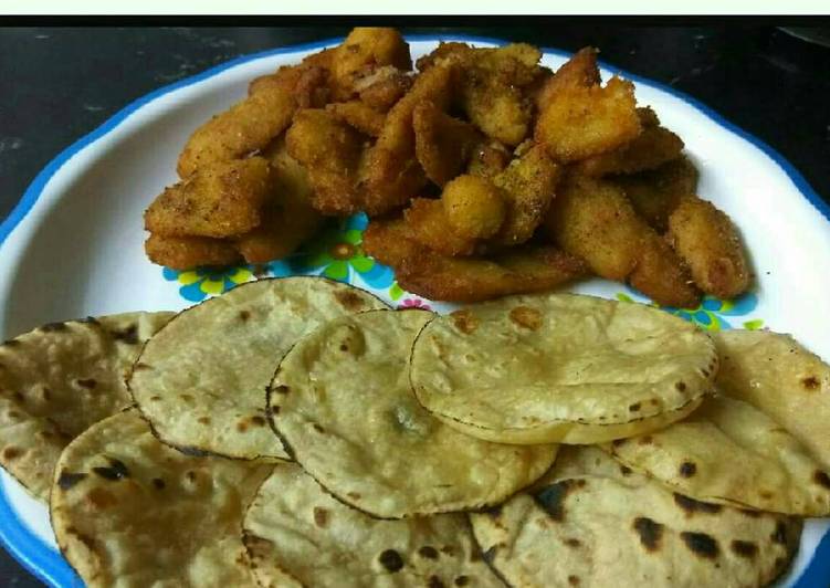 How to Prepare Award-winning Chatpata Arbi Cutlets with Roti