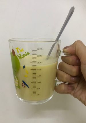 Hình của món Sữa bắp mít, yến mạch.