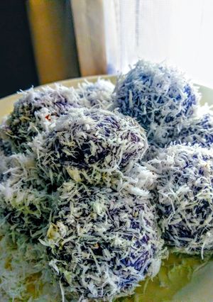 Foto resep Klepon ubi ungu