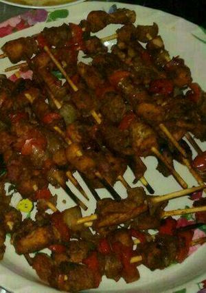 صورة لوصفة شيش طاووق عالجريل