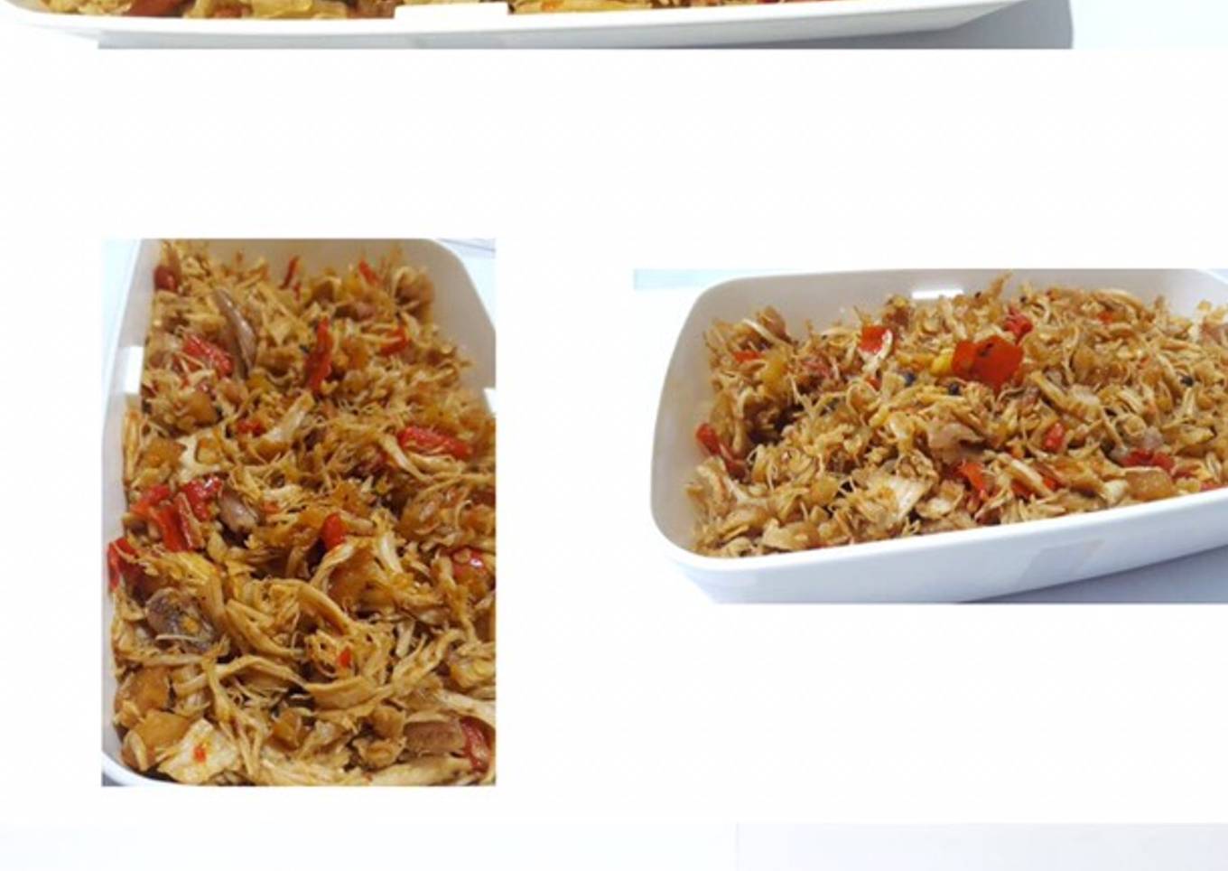 Ayam Suwir Rica Pedas