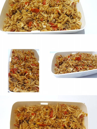 Bagaimana Membuat Ayam Suwir Rica Pedas Kekinian