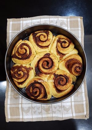 Foto resep Cinnamon Roll Tanpa Mesin