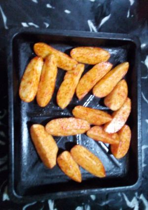 Una foto de Papas rústicas a la Isma!