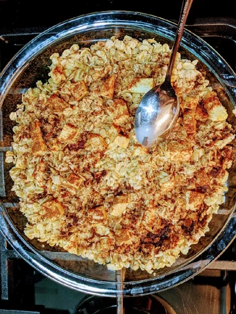 Recipe Mamma's Apple Crumble which Delicious