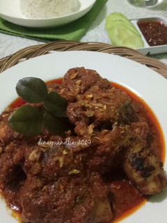 Foto resep Ayam Bumbu Rujak