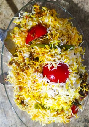 عکسی از دستور سندهی بریانی