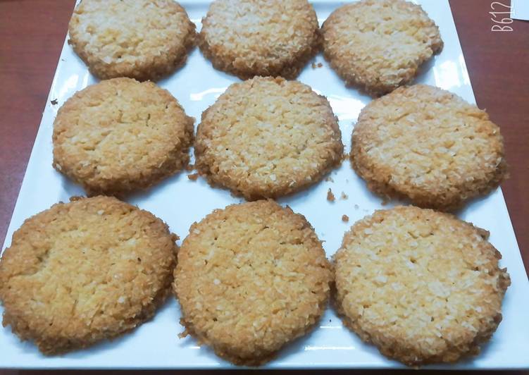 Recipe of Ultimate Coconut cookies by chef tayyaba