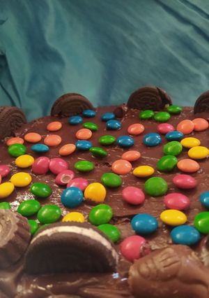 Una foto de Pastel de chocolate