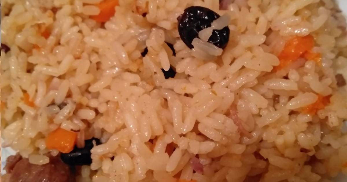 Сладкий рис с изюмом рецепт