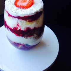 A picture of Thecla's Berry Trifle.