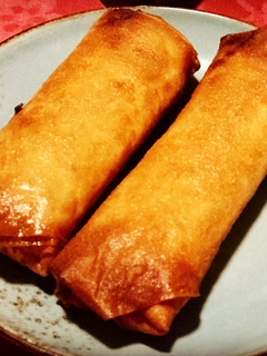 Una foto de Rollitos de primavera caseros 🥢🥢