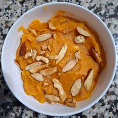 A picture of Sweet Potato Halwa - A Fasting Recipe.