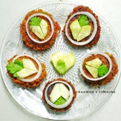A picture of Veg Shami Kabab.