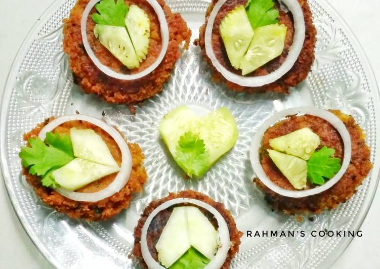 Recipe of Perfect Veg Shami Kabab