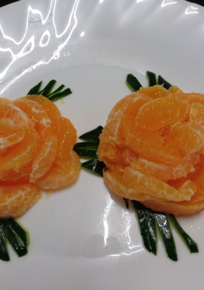 Una foto de Flores de mandarina