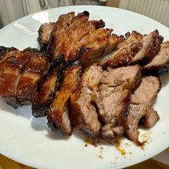 Hong Kong Style BBQ Pork (Char Siu) 港式蜜汁叉燒 A picture of Hong Kong Style BBQ Pork (Char Siu) 港式蜜汁叉燒.