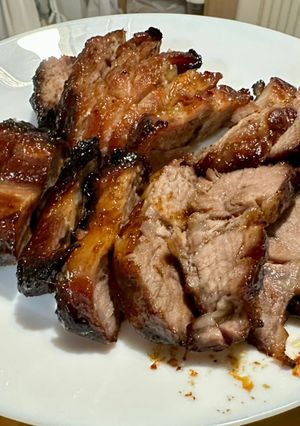 A picture of Hong Kong Style BBQ Pork (Char Siu) 港式蜜汁叉燒.