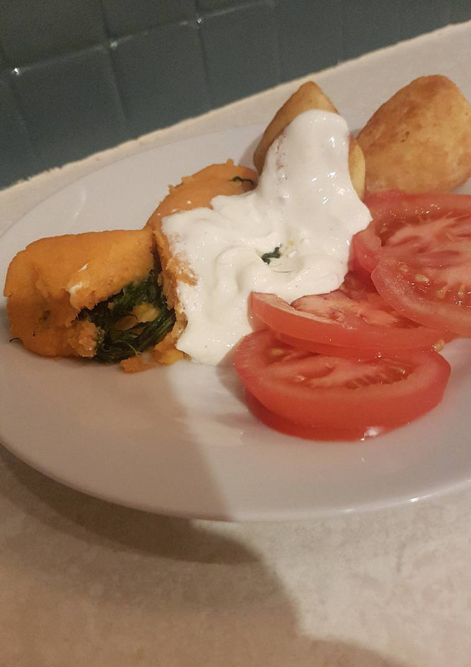 Una foto de Batata en el estilo griego