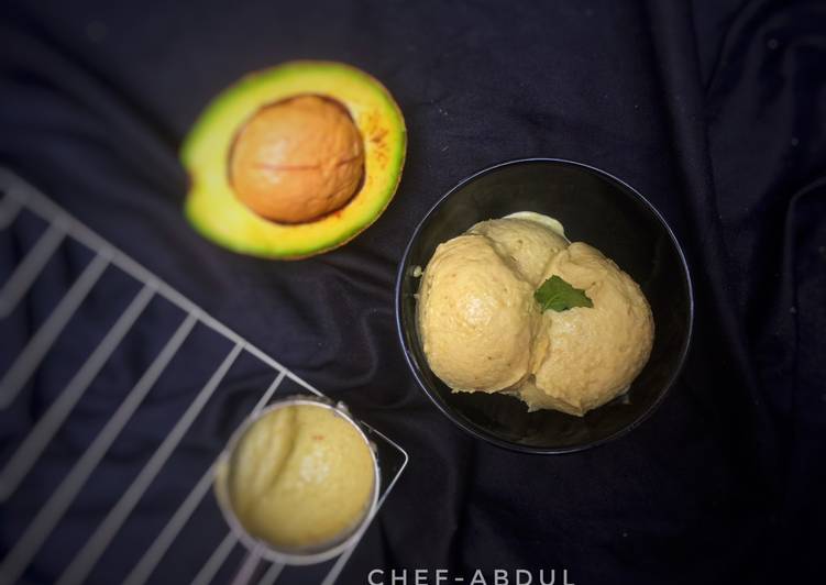 Easiest Way to Prepare Favorite Avocado ice cream