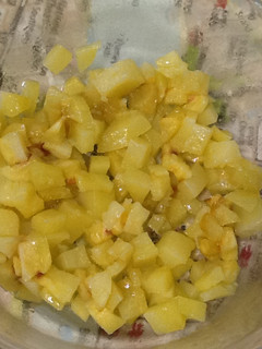 Una foto de Patatas al microondas