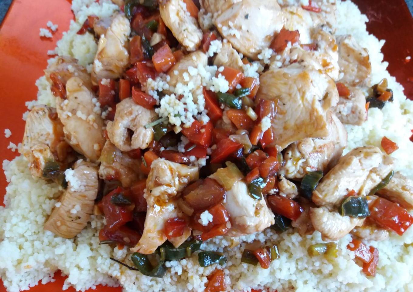 Cuscús a la oriental