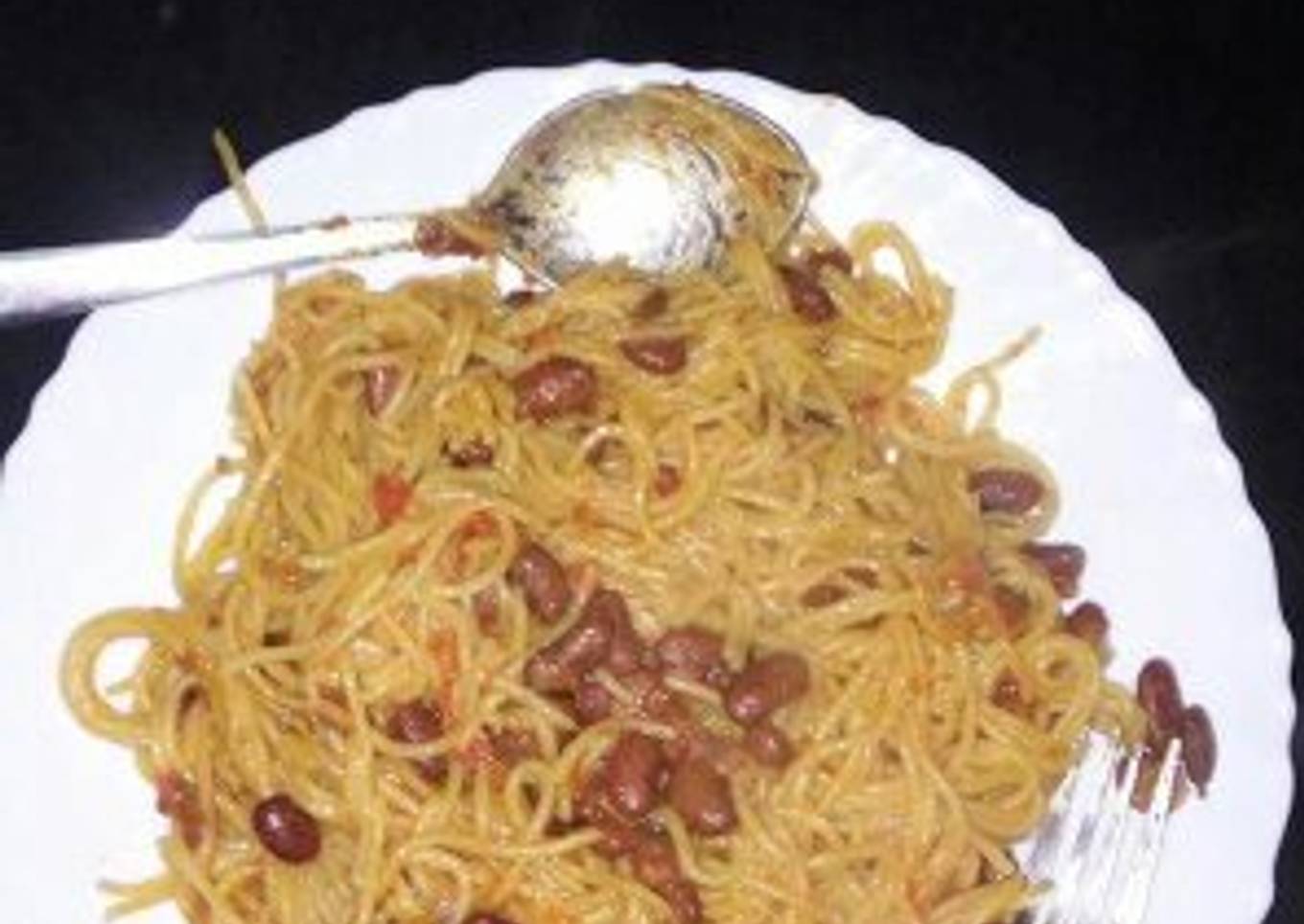 Spaghetti with Beans