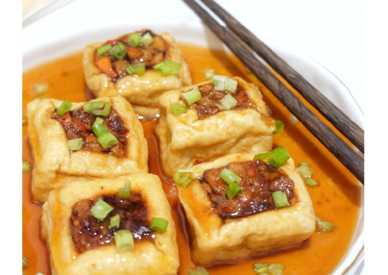 Hakka-Style Stuffed Tofu