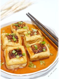 Foto resep Hakka-Style Stuffed Tofu
