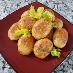 A picture of Potato Fritters (Perkedel kentang).